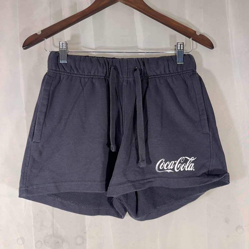 Coca Cola Women's Charcoal Athletic Shorts